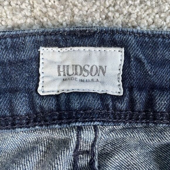 Hudson Jeans Women's Dark Blue Cropped Denim - Picture 7 of 12